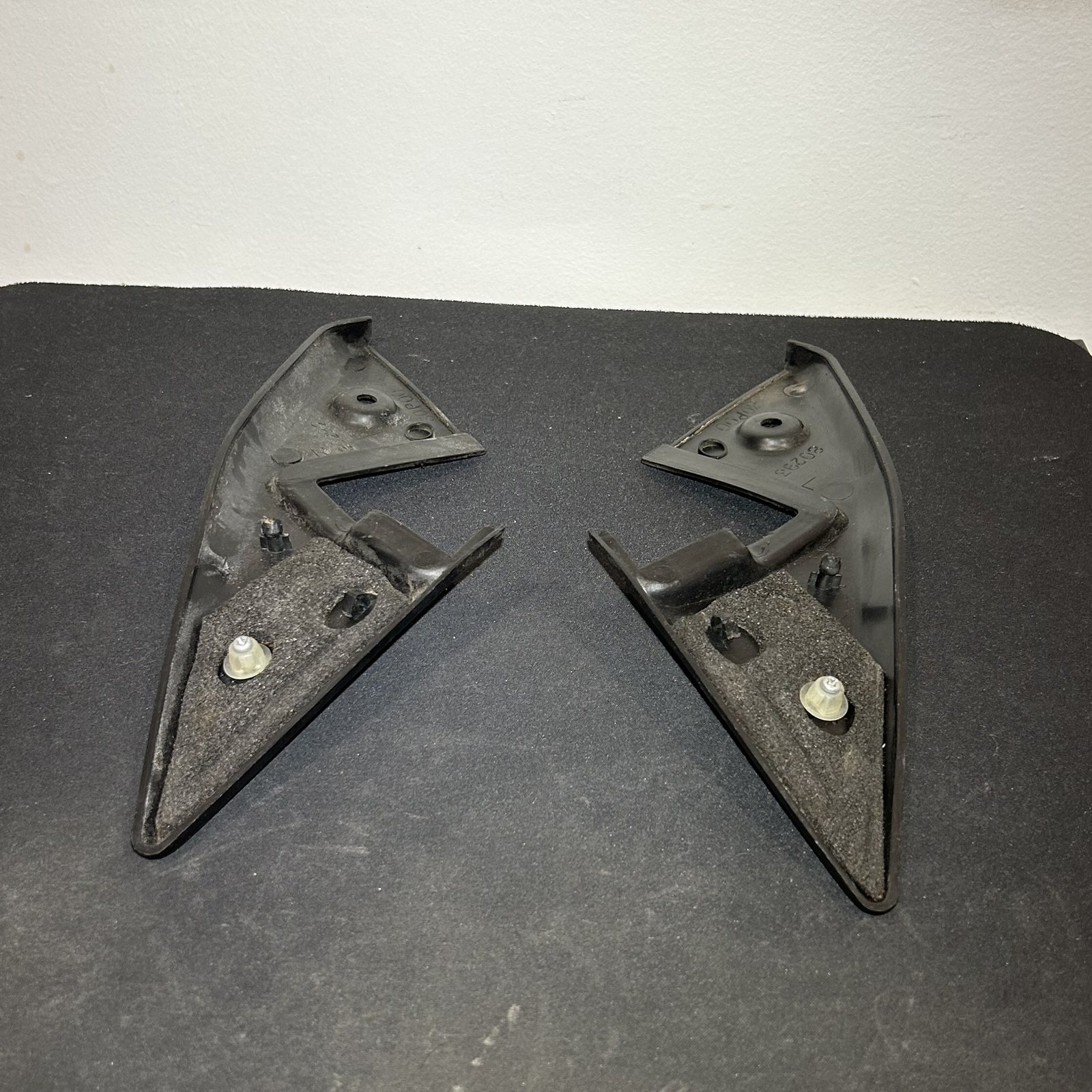 Interior Mirror Corner Cover Trim Pair - 300ZX Z32