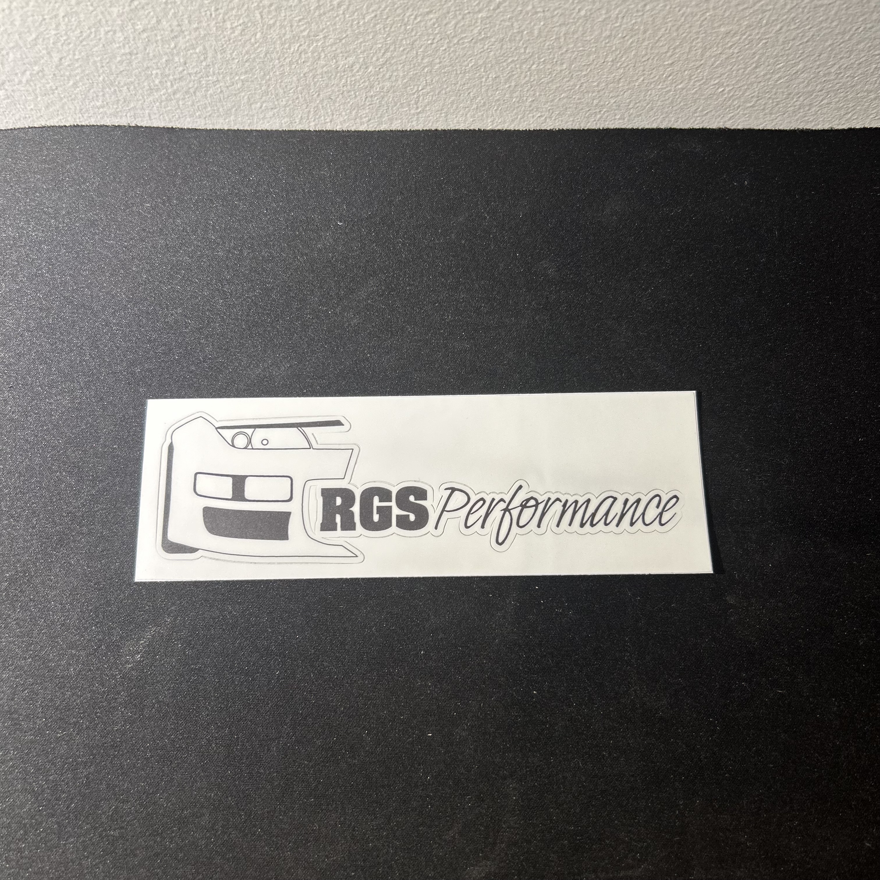 RGS Performance sticker