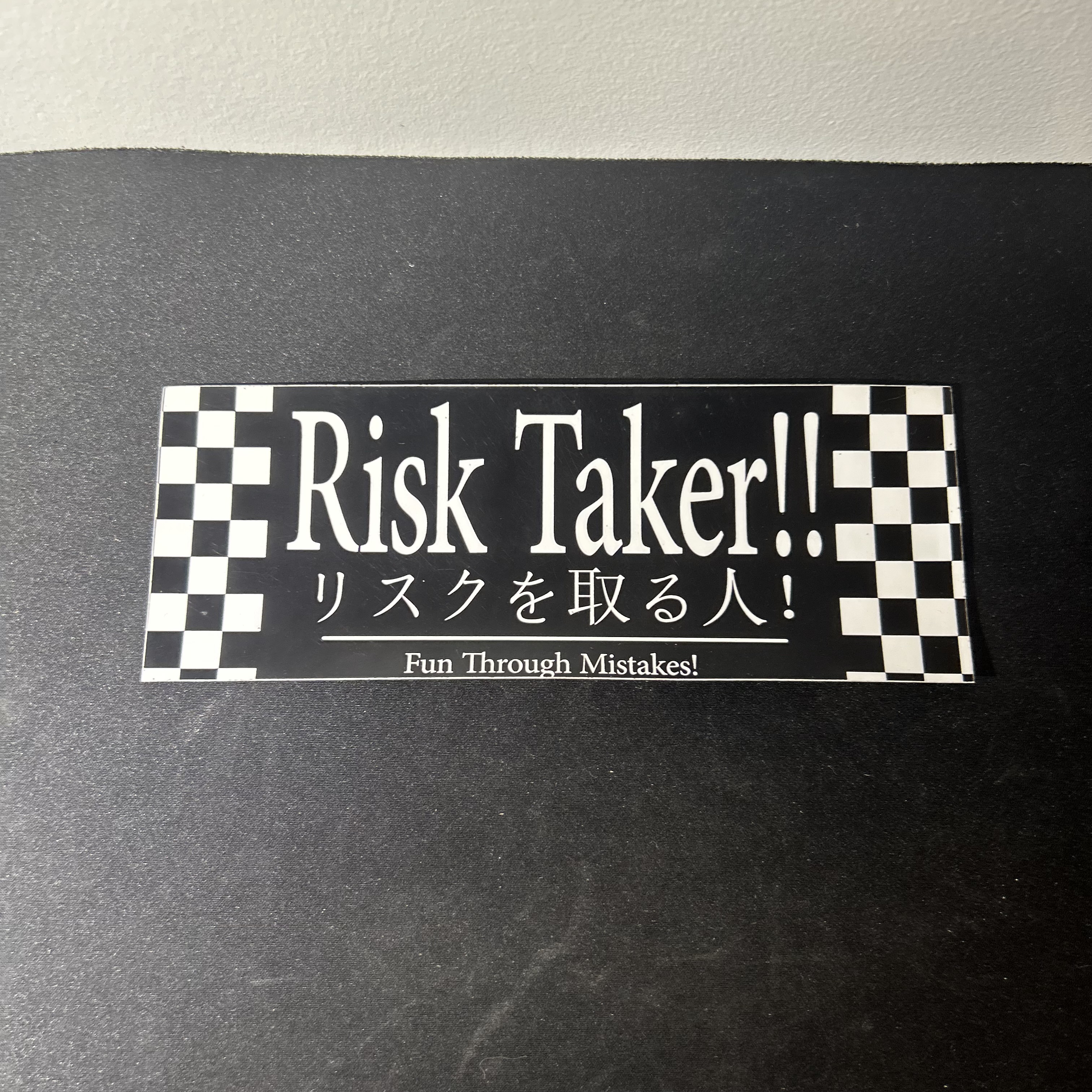 Risk Taker Pole Runners sticker