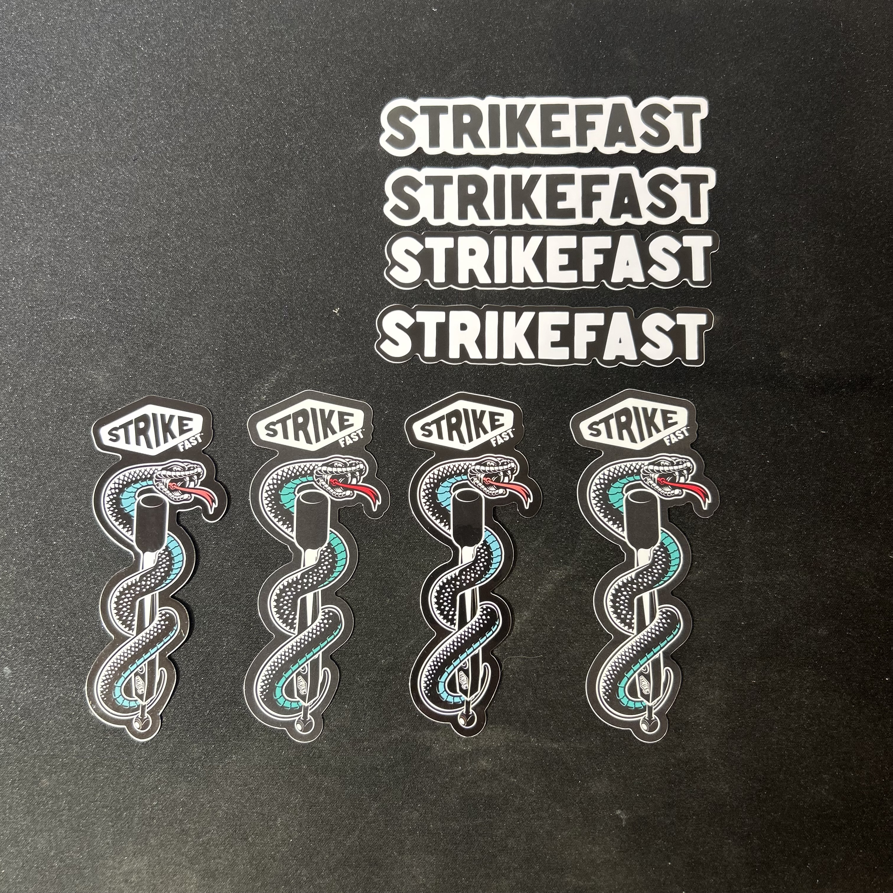 Strike Fast Sticker Set